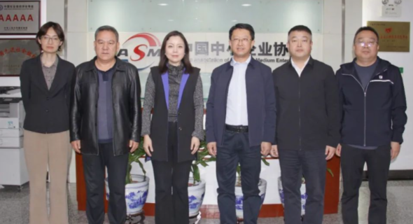 馬彬常務(wù)副會(huì)長(zhǎng)接待甘肅省天水市委常委、常...
